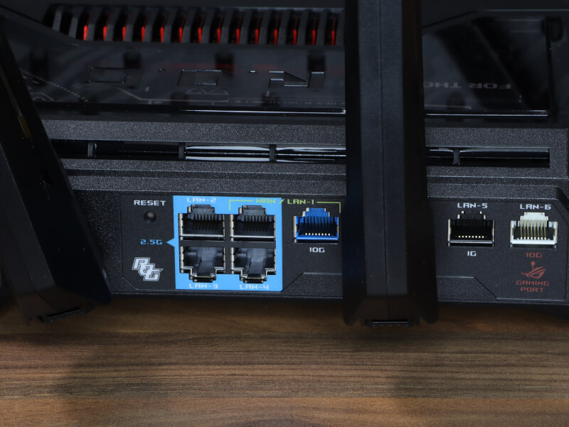 Aiprotection 10G Rapture WAN ROG AiMesh Router ASUS Port Wifi Gaming 2,5G 7 GT-BE98 LAN Multi-Link.JPG